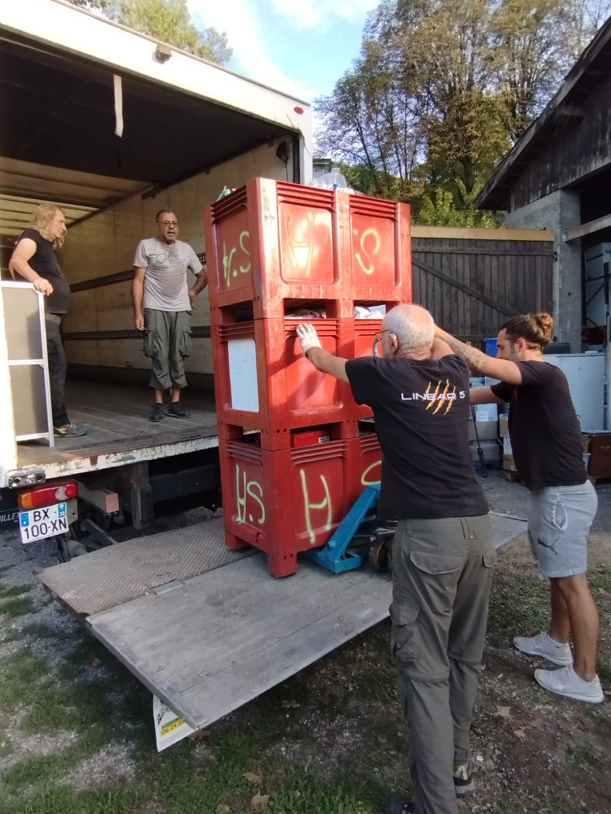 Le bar de la guinguette